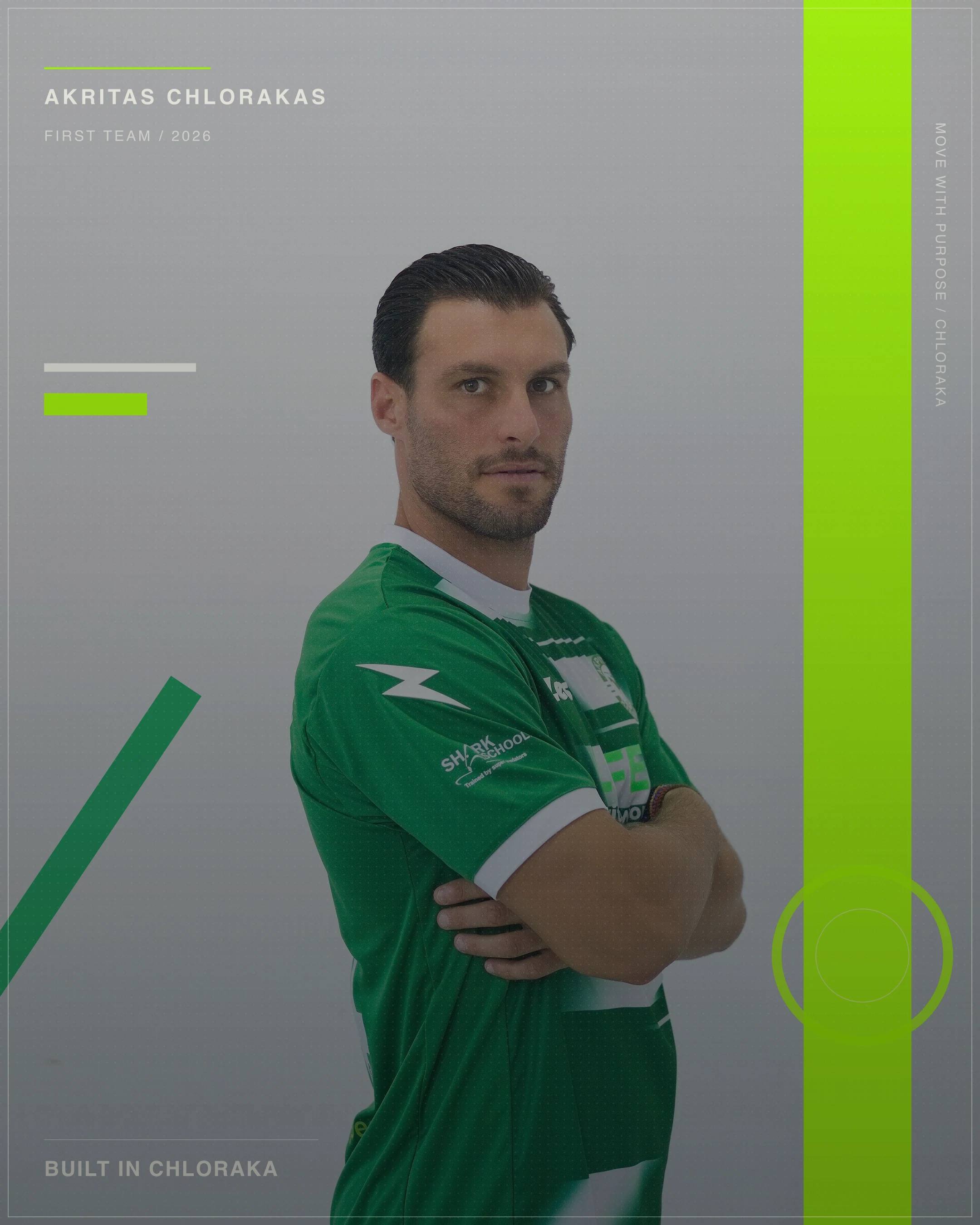 Kipros Christoforou in official Akritas player hero artwork